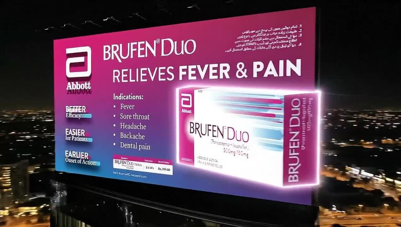 Abbott Brufen Duo campaign video