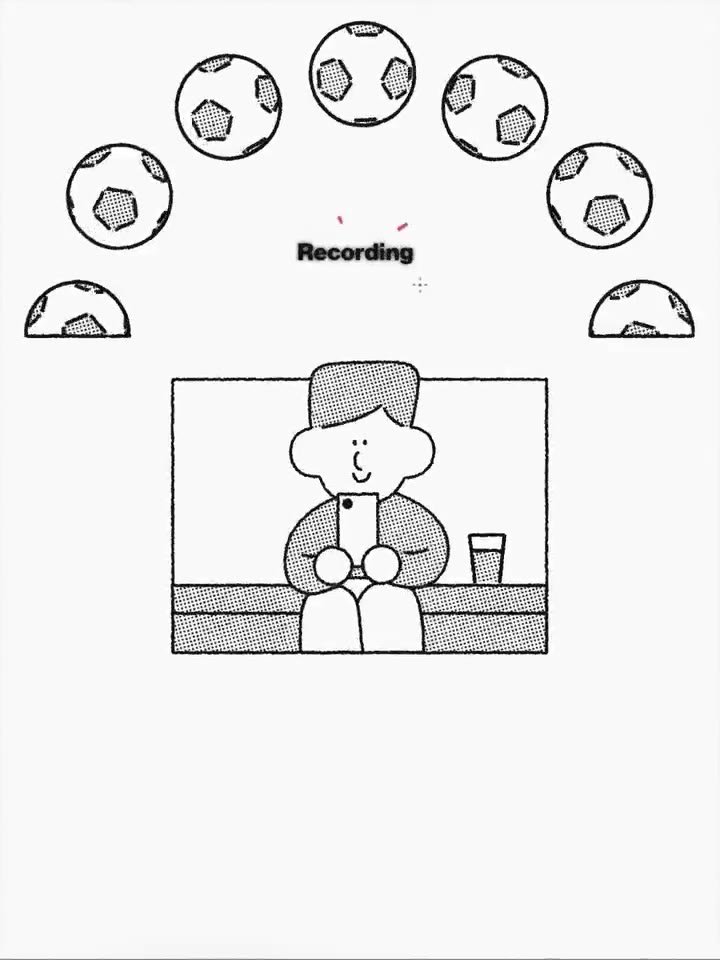 Illustrated football animation two